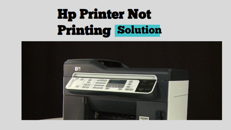 hp printer not printing

